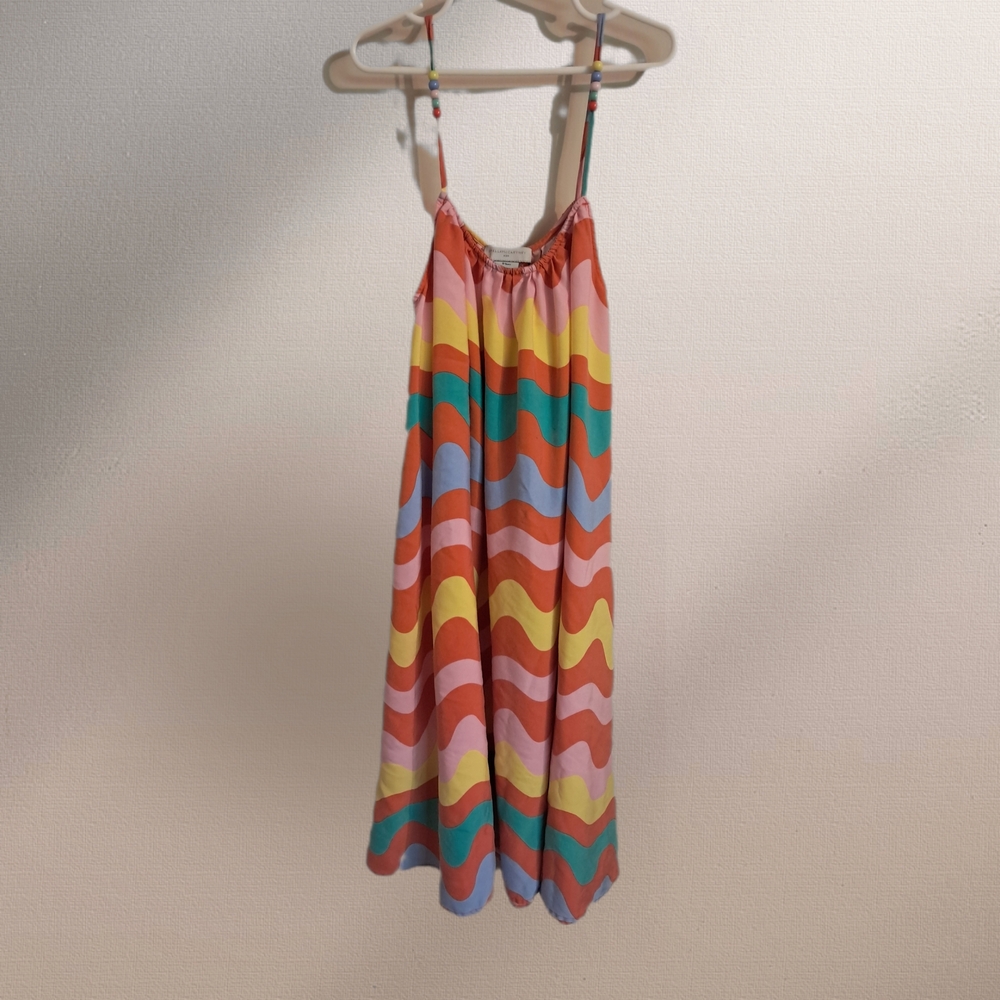 Stella McCartney Kids Pink and Orange Dress
